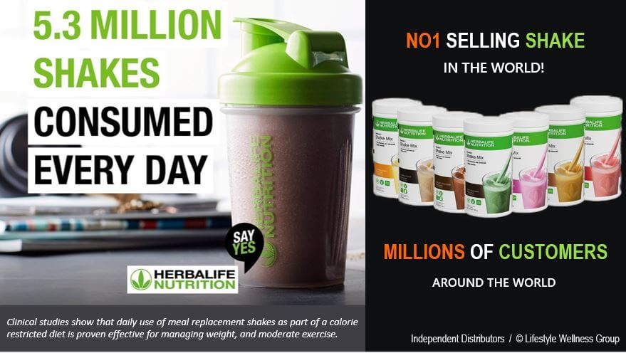 Top selling shake in the world.